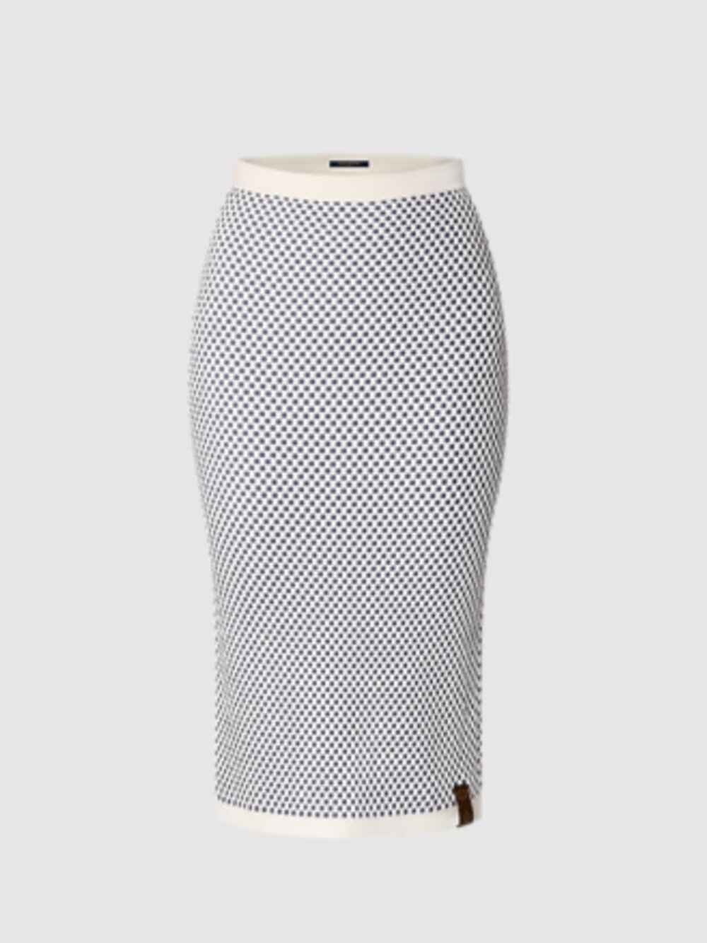 Authentic Louis Vuitton Checkerboard Knit Skirt